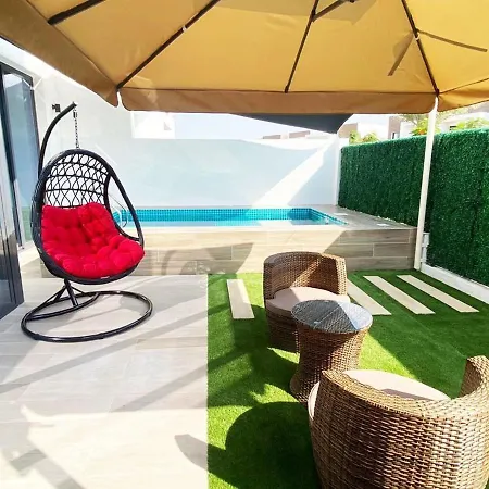 Nasma Luxury Stays - Vacation Villa With Private Pool Steps To The Sea Ras al-Khaimah Exterior photo